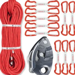 Edelweiss Oliunìd Deal Kit Flashlight II Express Trapper GriGri* Crag Kits