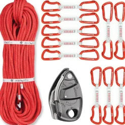 Edelweiss Oliunìd Deal Kit Flashlight II Express Trapper GriGri* Crag Kits