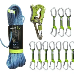 Edelrid Oliunìd Deal Kit Light 9.4 10 quickdraws Click Up* Crag Kits