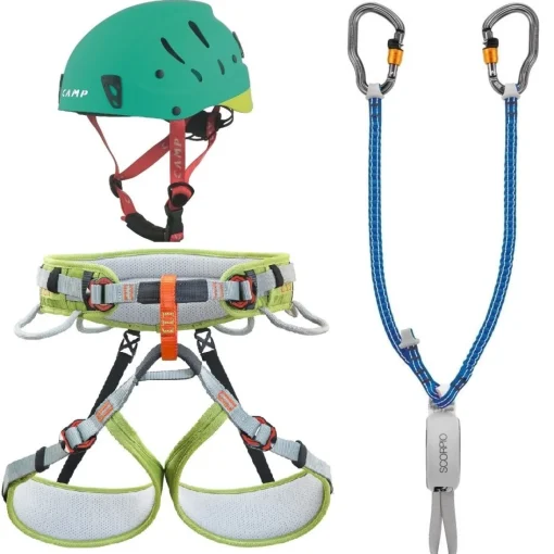 Oliunìd Deal Kit Scorpio Vertigo + helmet and harness via ferrata kit* Via Ferrata Kits|Complete Kits