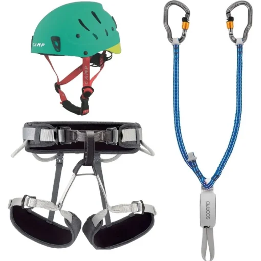 Oliunìd Deal Kit Scorpio Vertigo + helmet and harness via ferrata kit* Via Ferrata Kits|Complete Kits