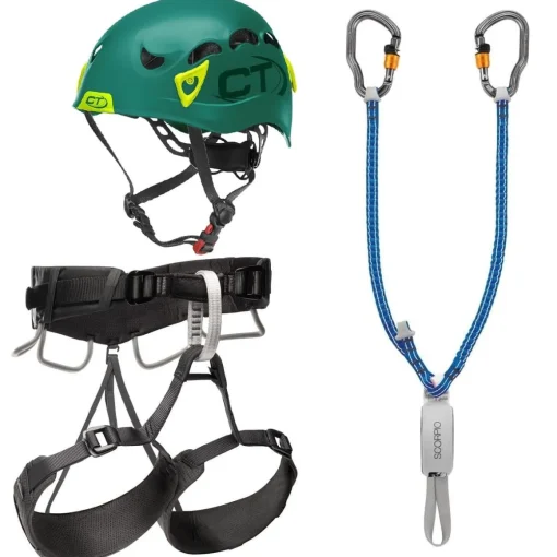 Oliunìd Deal Kit Scorpio Vertigo + helmet and harness via ferrata kit* Via Ferrata Kits|Complete Kits