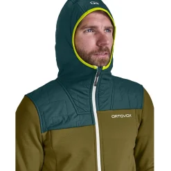 Ortovox Fleece Plus Hoody M Men's technical polar fleece* Sweaters|Men