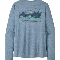Patagonia M's L/S Cap Cool Daily Graphic Shirt Lands Men's long-sleeved t-shirt* T-Shirts|Men