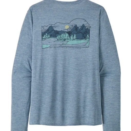 Patagonia M's L/S Cap Cool Daily Graphic Shirt Lands Men's long-sleeved t-shirt* T-Shirts|Men