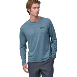Patagonia M's L/S Cap Cool Daily Graphic Shirt Lands Men's long-sleeved t-shirt* T-Shirts|Men