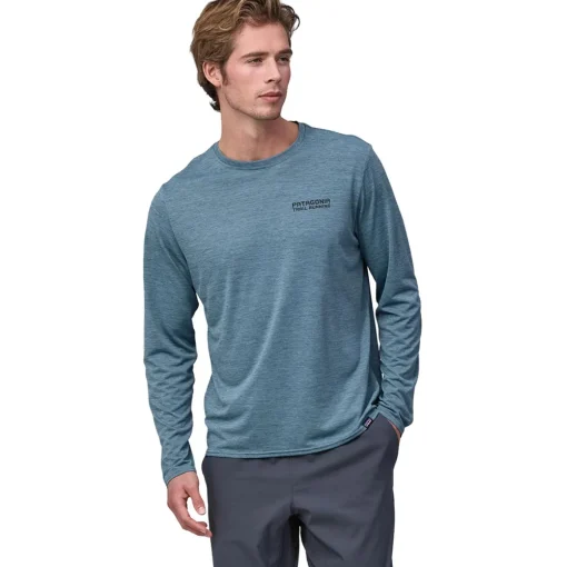 Patagonia M's L/S Cap Cool Daily Graphic Shirt Lands Men's long-sleeved t-shirt* T-Shirts|Men