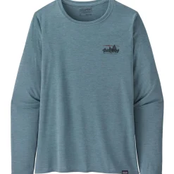 Patagonia W's L / S Capilene Cool Daily Graphic Shirt women's long-sleeved t-shirt*Women T-Shirts|Women