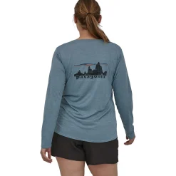 Patagonia W's L / S Capilene Cool Daily Graphic Shirt women's long-sleeved t-shirt*Women T-Shirts|Women