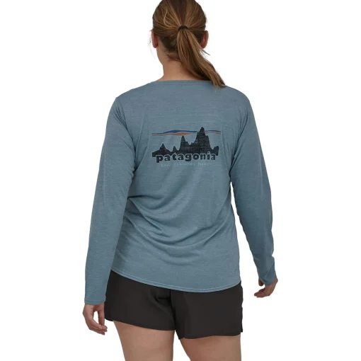 Patagonia W's L / S Capilene Cool Daily Graphic Shirt women's long-sleeved t-shirt*Women T-Shirts|Women