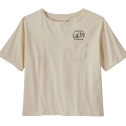 Patagonia W's Lost And Found Organic Easy Cut Pocket Tee Women's t-shirt*Women T-Shirts|Women
