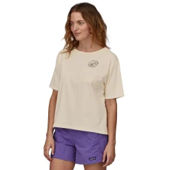 Patagonia W's Lost And Found Organic Easy Cut Pocket Tee Women's t-shirt*Women T-Shirts|Women