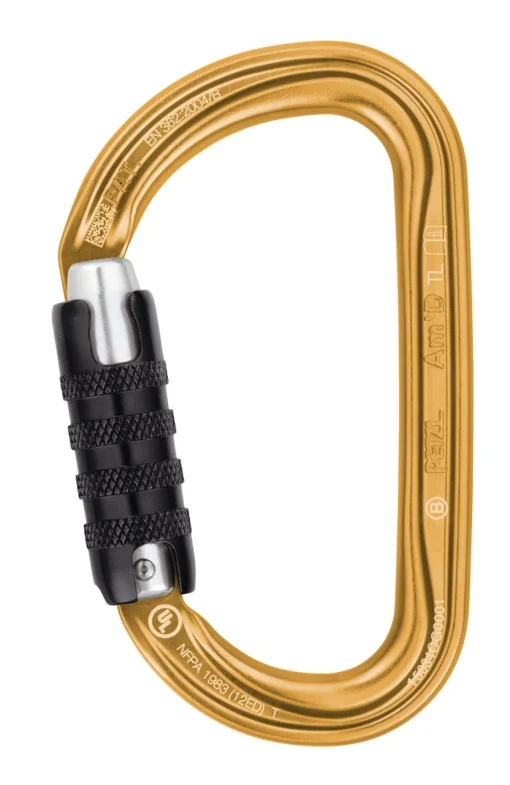 Petzl Am'D Triact Lock triact-lock climbing carabiner* Carabiners And Quick Links