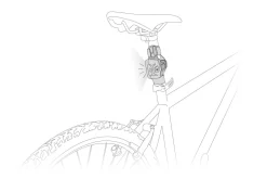 Petzl Bike Adapt plate for mounting headlamp on bicycle* Headlamps|Accessories