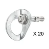Petzl Coeur Bolt Stainless 20-Pack hanger and bolt* Belay Stations