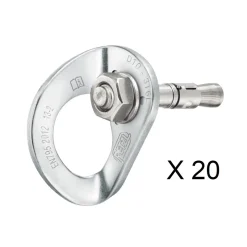 Petzl Coeur Bolt Stainless 20-Pack hanger and bolt* Belay Stations