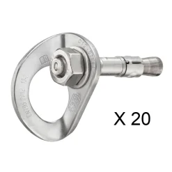 Petzl Coeur Bolt Steel 20-Pack hanger and bolt* Belay Stations