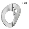 Petzl Coeur Steel 20-Pack climbing hanger* Hangers And Rings