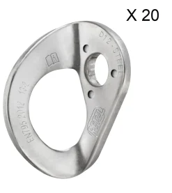 Petzl Coeur Steel 20-Pack climbing hanger* Hangers And Rings