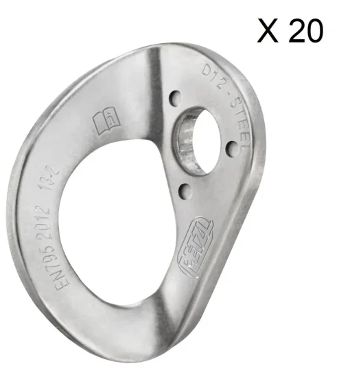 Petzl Coeur Steel 20-Pack climbing hanger* Hangers And Rings