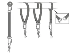 Petzl Connexion Fixe anchor strap work at height* Lanyards And Energy Absorber