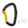 Petzl Djinn Steel 10-Pack climbing carabiner* Carabiners And Quick Links