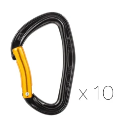 Petzl Djinn Steel 10-Pack climbing carabiner* Carabiners And Quick Links