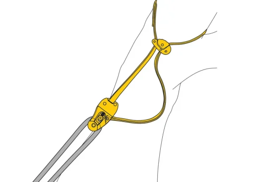 Petzl Eject false crotch for tree care* Lanyards And Energy Absorber