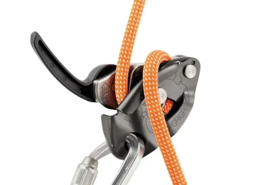 Petzl GriGri + Plus climbing belay device with assisted braking* Belay Devices And Descenders