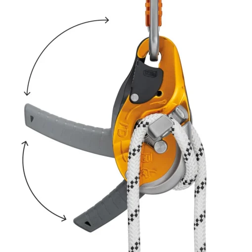Petzl I'D Evac self-braking descender with anti-panic function for lowering from an anchor* Descenders