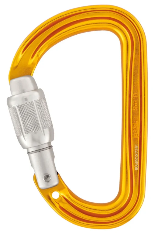Petzl Sm'D Screw Lock screw-lock climbing carabiner* Carabiners And Quick Links