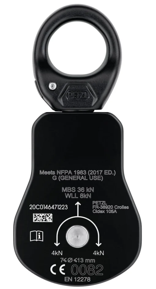 Petzl Spin L1-Yellow simple pulley for work at height* Rescue|Pulleys