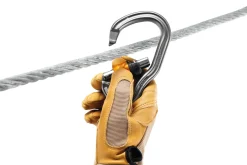 Petzl Vertigo Wire-Lock carabiner via ferrata* Carabiners
