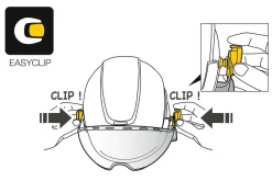 Petzl Vizir eye shield for Vertex and Strato helmets* Helmets