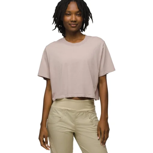 Prana Everyday Crop Tee women's t-shirt*Women T-Shirts|Women