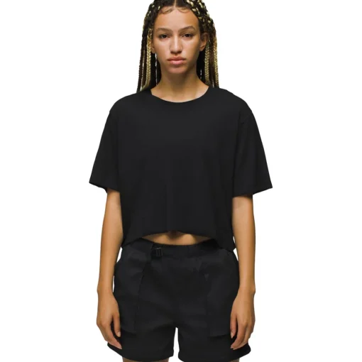 Prana Everyday Crop Tee women's t-shirt*Women T-Shirts|Women