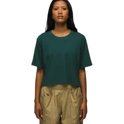 Prana Everyday Crop Tee women's t-shirt*Women T-Shirts|Women