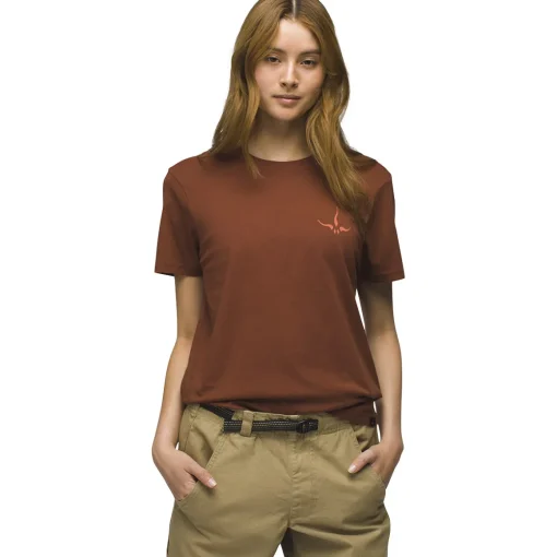 Prana Heritage Graphic SS Tee unisex t-shirt*Women T-Shirts|T-Shirts