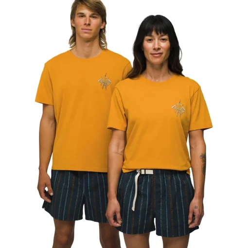 Prana Heritage Graphic SS Tee unisex t-shirt*Women T-Shirts|T-Shirts
