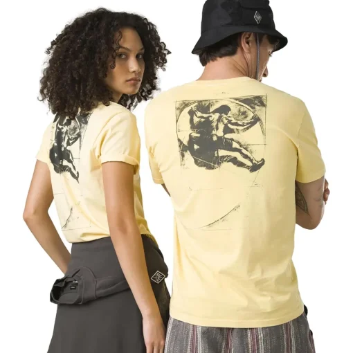 Prana Heritage Graphic SS Tee unisex t-shirt*Women T-Shirts|T-Shirts