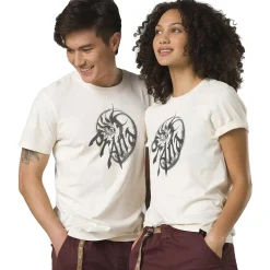 Prana Heritage Graphic SS Tee unisex t-shirt*Women T-Shirts|T-Shirts