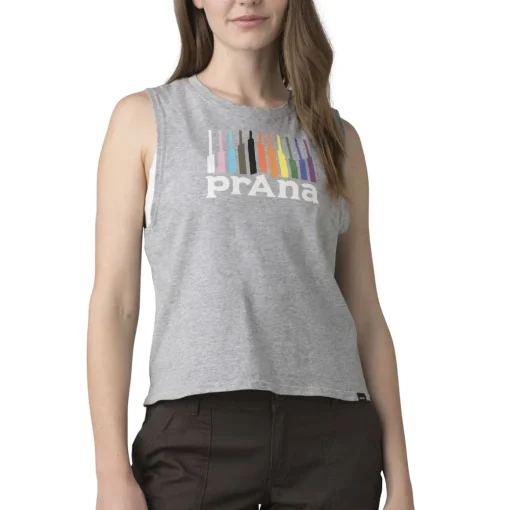 Prana Organic Graphic Sleeveless Women's tank*Women Tops|Women