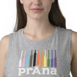 Prana Organic Graphic Sleeveless Women's tank*Women Tops|Women