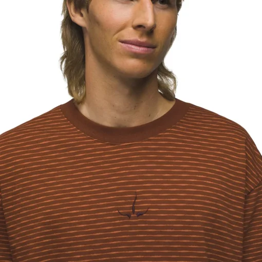 Prana Paxton Striped SS Tee men's t-shirt* T-Shirts|Men