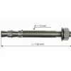 Raumer Hang Fix inox M12XL Ø12x120mm double expanding anchor bolt* Expansion Bolts