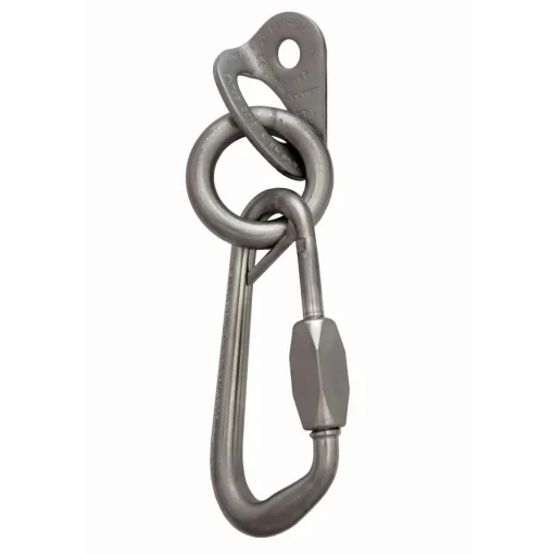 Raumer hanger Rock Ø10 + ring Ø10 + carabiner Ring Safety 13* Belay Stations