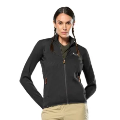 SALEWA Puez Waffle Hybrid Polarlite women's technical polar fleece*Women Sweaters