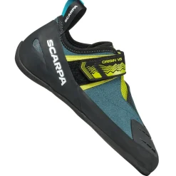 SCARPA Origin VS Petrol-Lime climbing shoes* Climbing