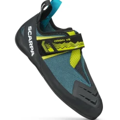 SCARPA Origin VS Petrol-Lime climbing shoes* Climbing