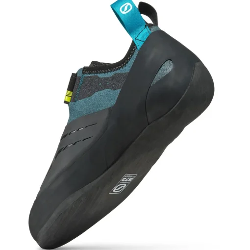 SCARPA Origin VS Petrol-Lime climbing shoes* Climbing